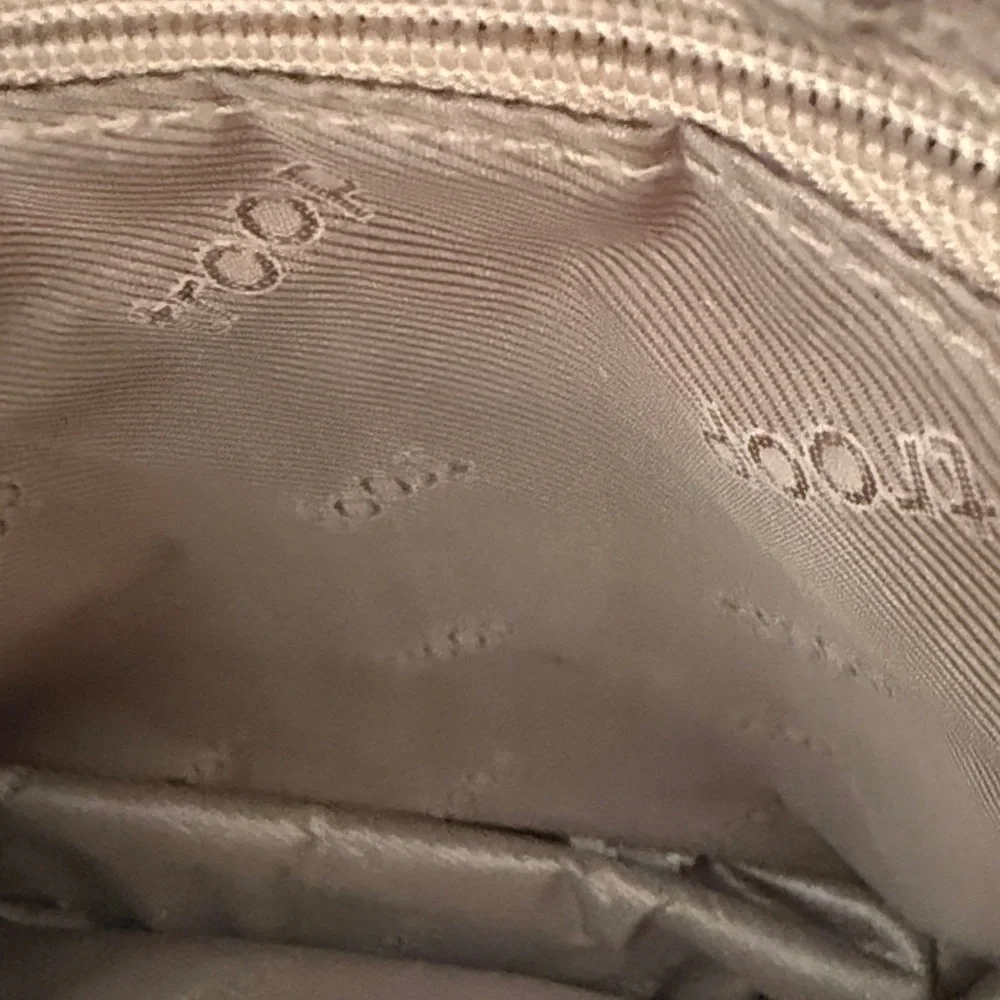 Troop London Men's Tan Canvas Messenger Bag